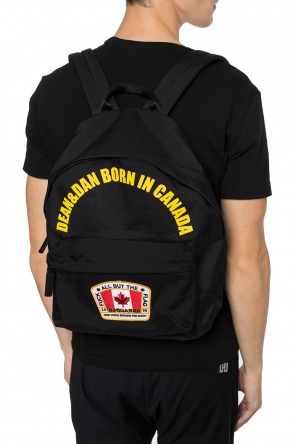 Backpack with a patch, zdjęcie 2 Backpack with a patch od Dsquared2